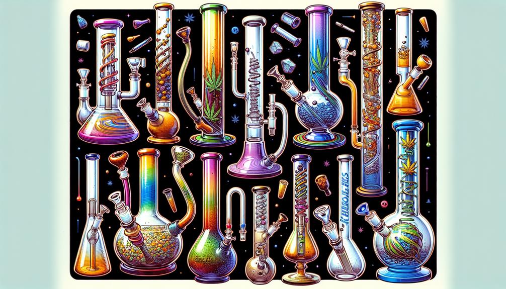 Affordable Glass Straight Bongs