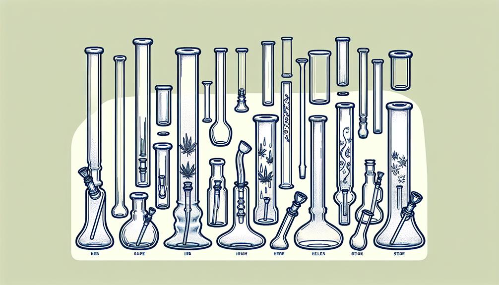 Bongs With Adjustable Downstems