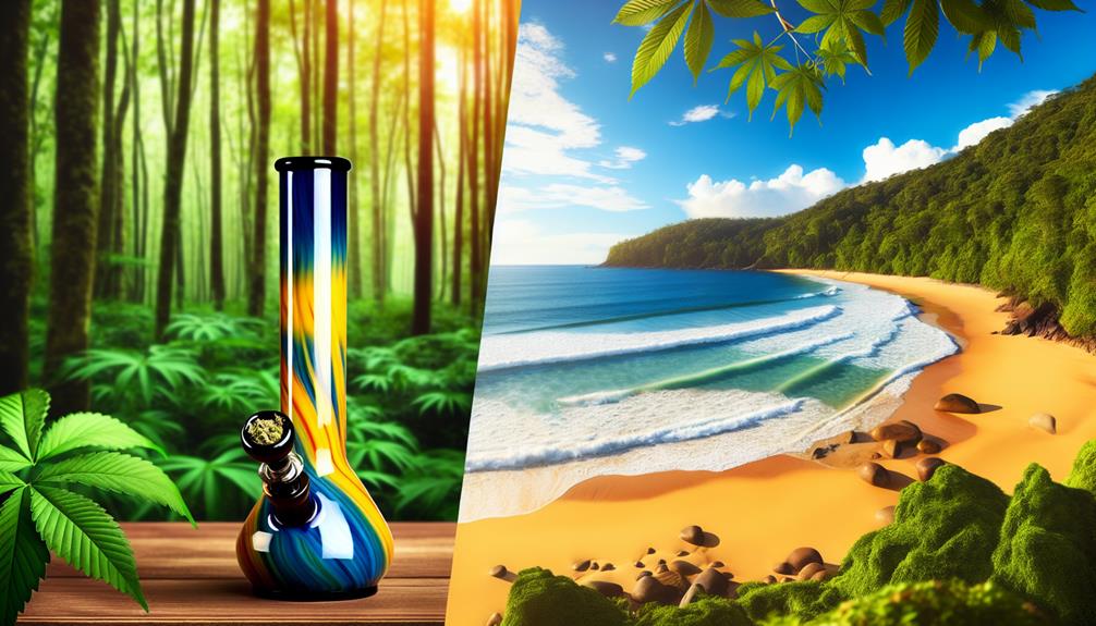 Color Changing Bongs For Outdoors