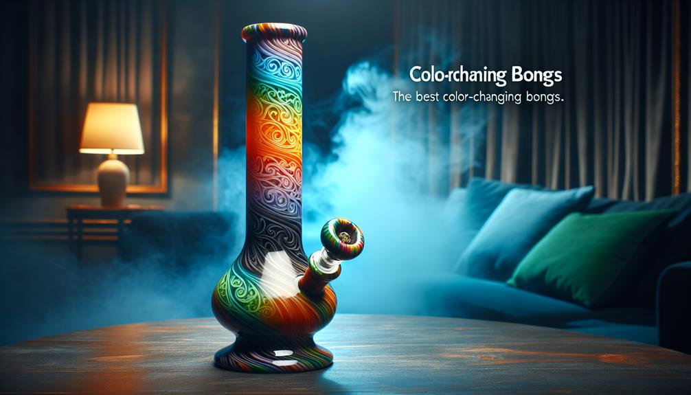 Color Changing Bongs For Smooth Hits