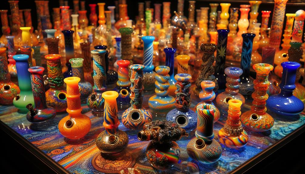 Colorful Bong Mouthpieces Available