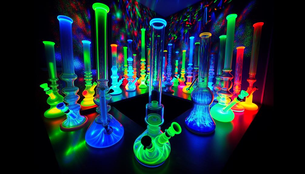Glowing Bongs For Trippy Times