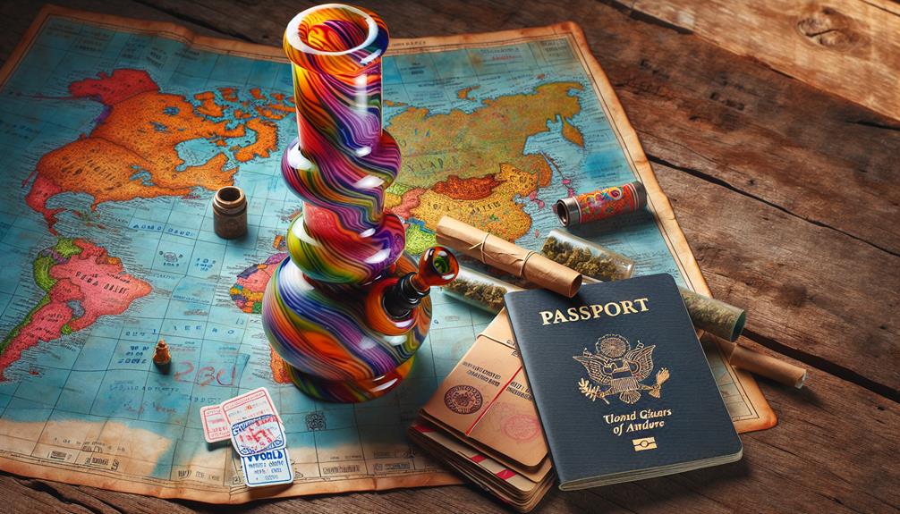 Handcrafted Travel Bongs Available