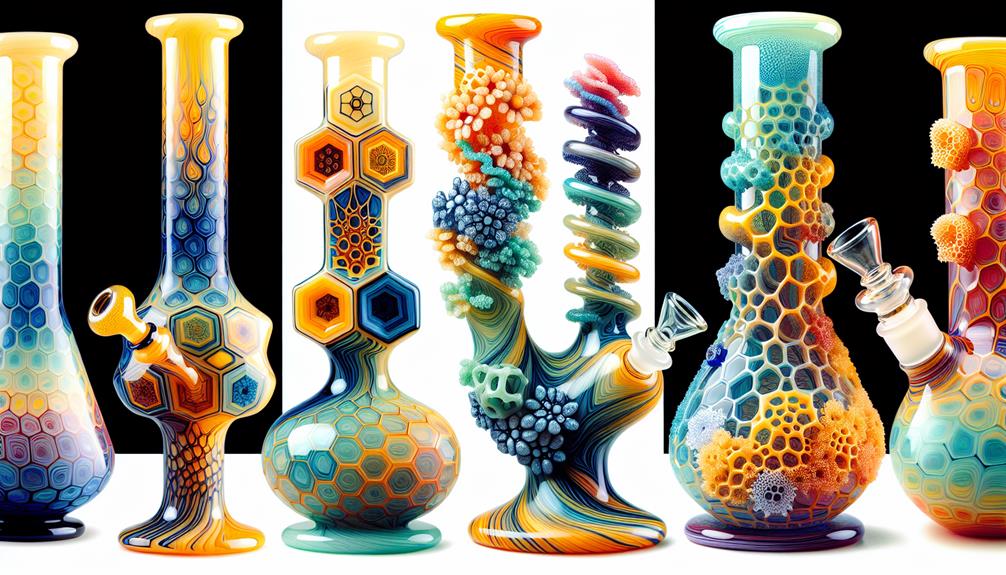 Innovative Honeycomb Bong Styles