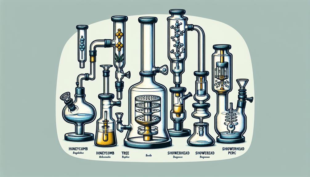 perc attachments for bongs