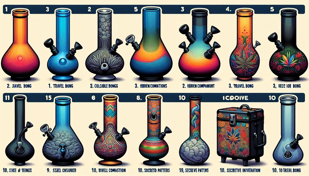 Travel Friendly Bongs With Unique Features