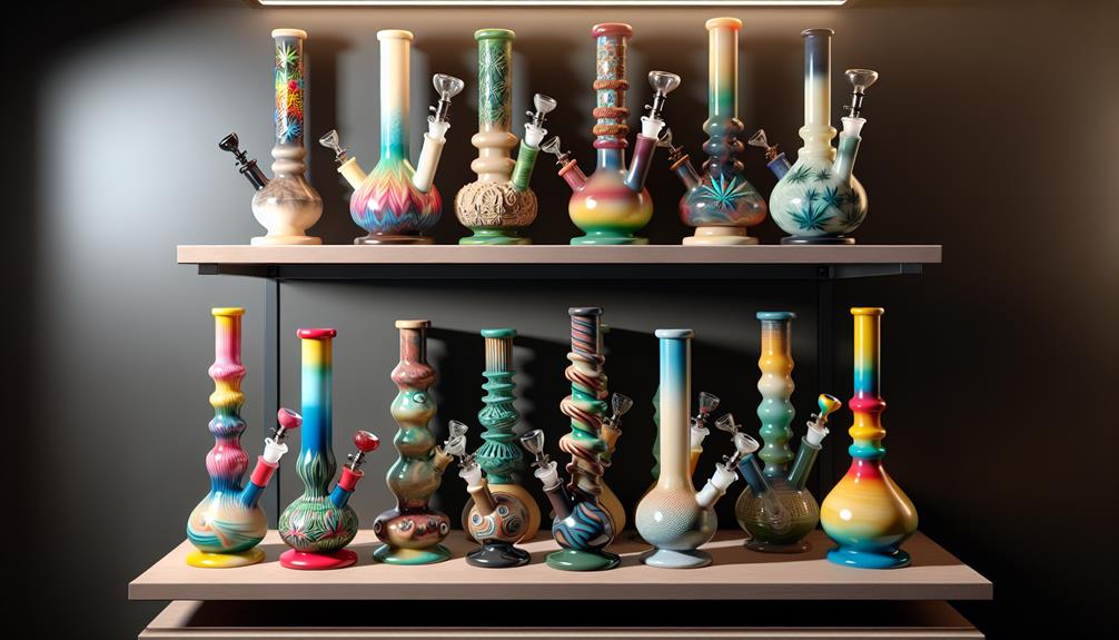 vintage novelty bong collection